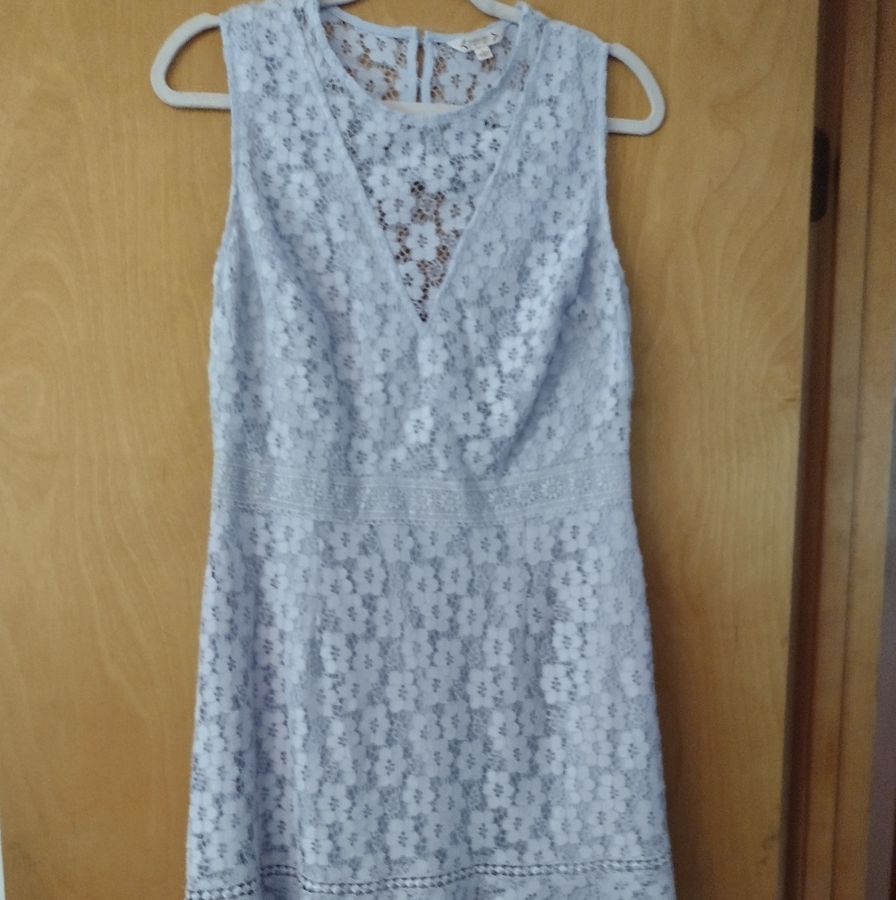 Nanette Lepore Lavendar Lace Dress, Size 8
